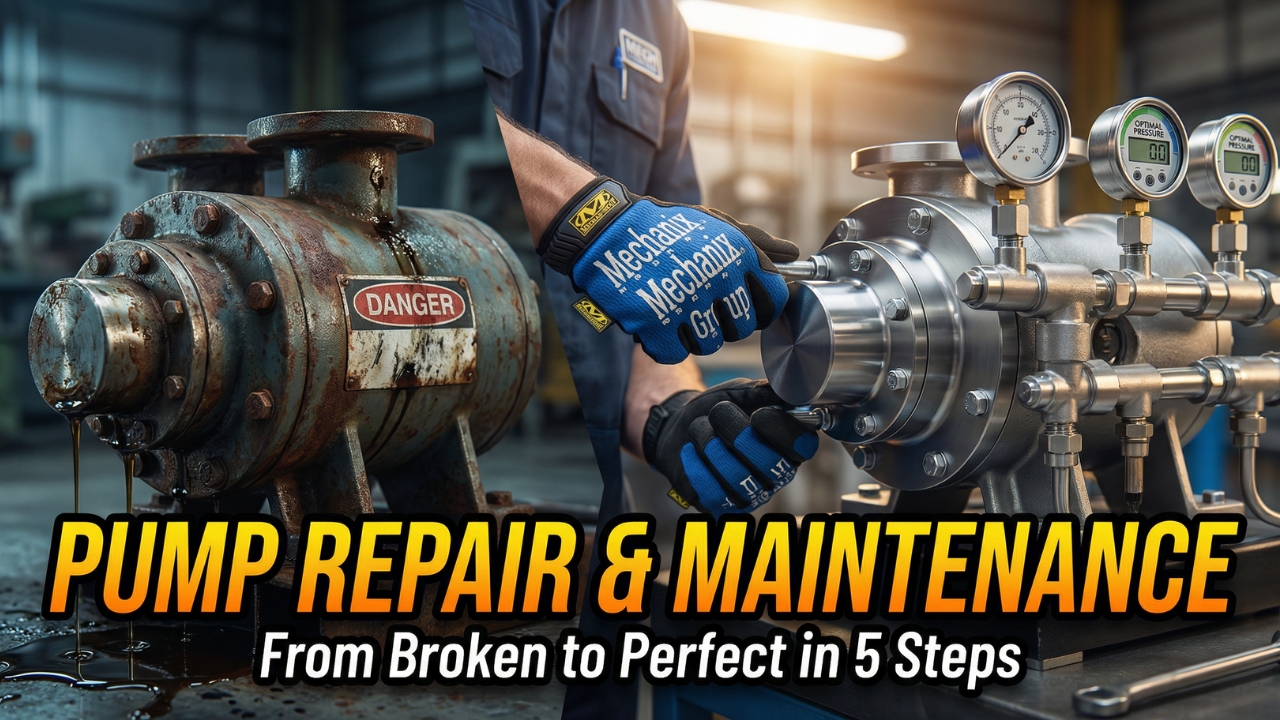 Pump Repair and Maintenance in Jeddah