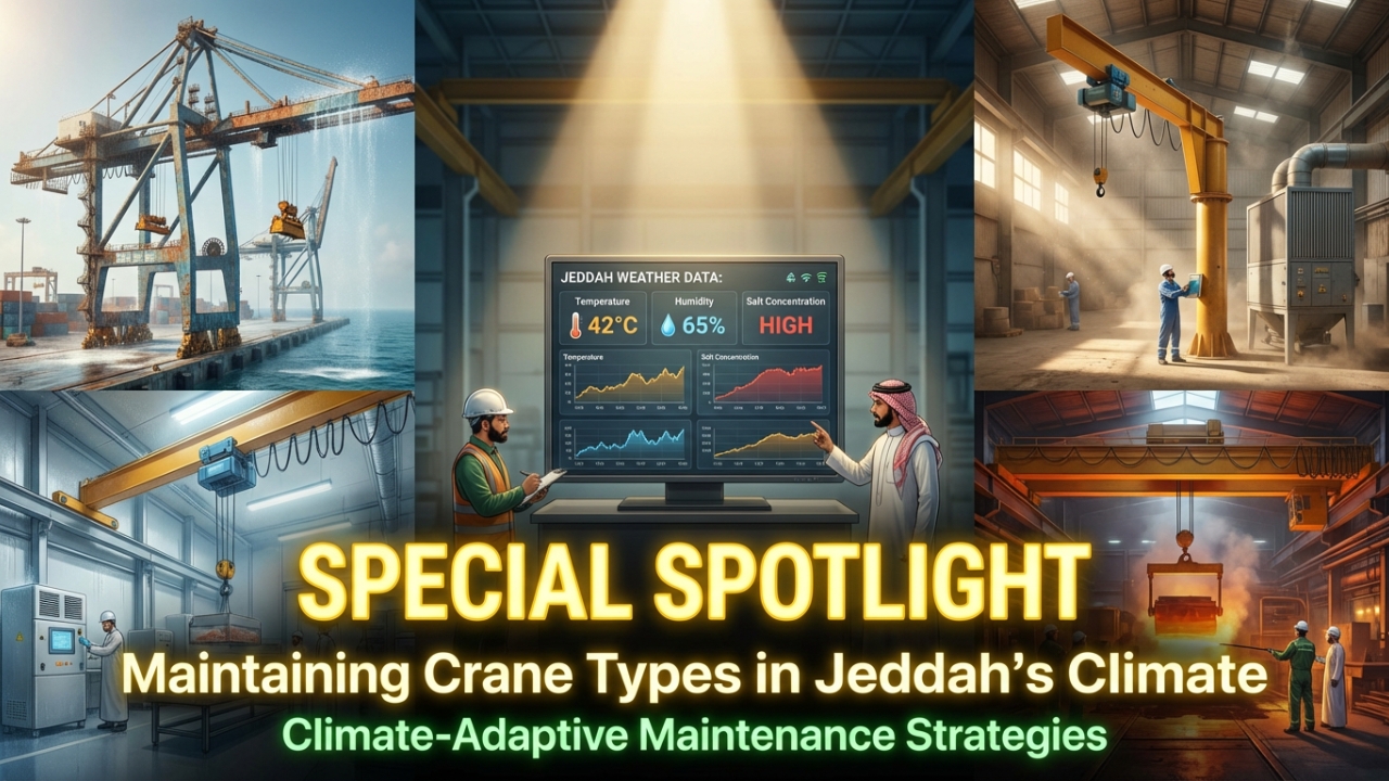 Overhead Crane Maintenance in Jeddah