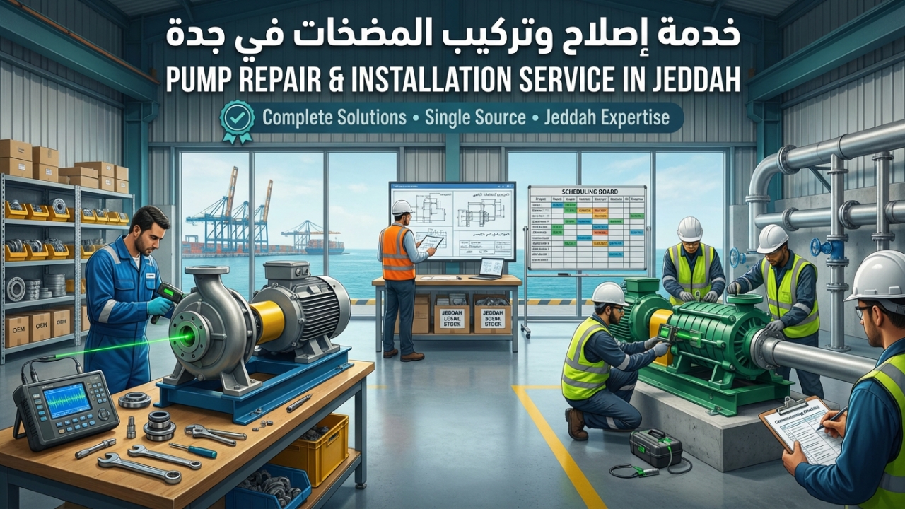 Pump Repair & Installation Service in Jeddah