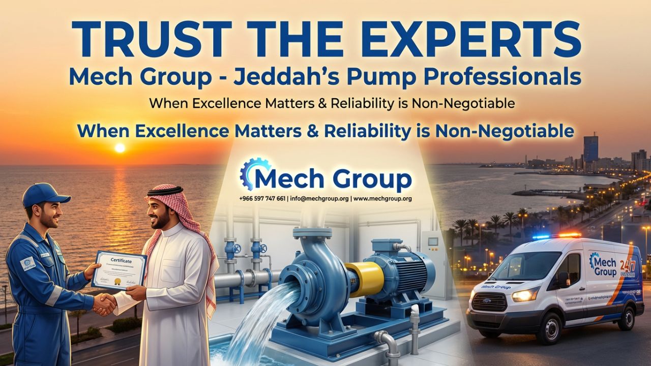 Pump Repair & Installation Service in Jeddah